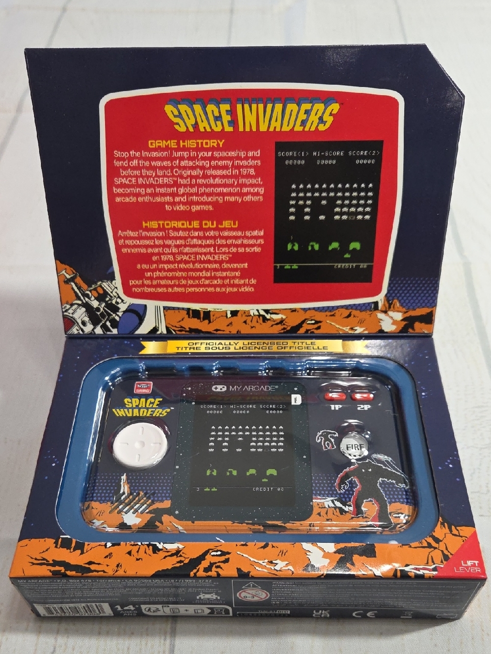 TAITO Pocket Player Pro, Space Invaders Handheld